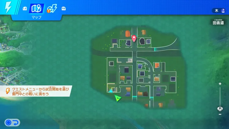 イナイレV_田舎道に潜む猫_場所_マップ