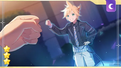 プロジェクトセカイ_[笑顔のエールを]鏡音レン特訓前