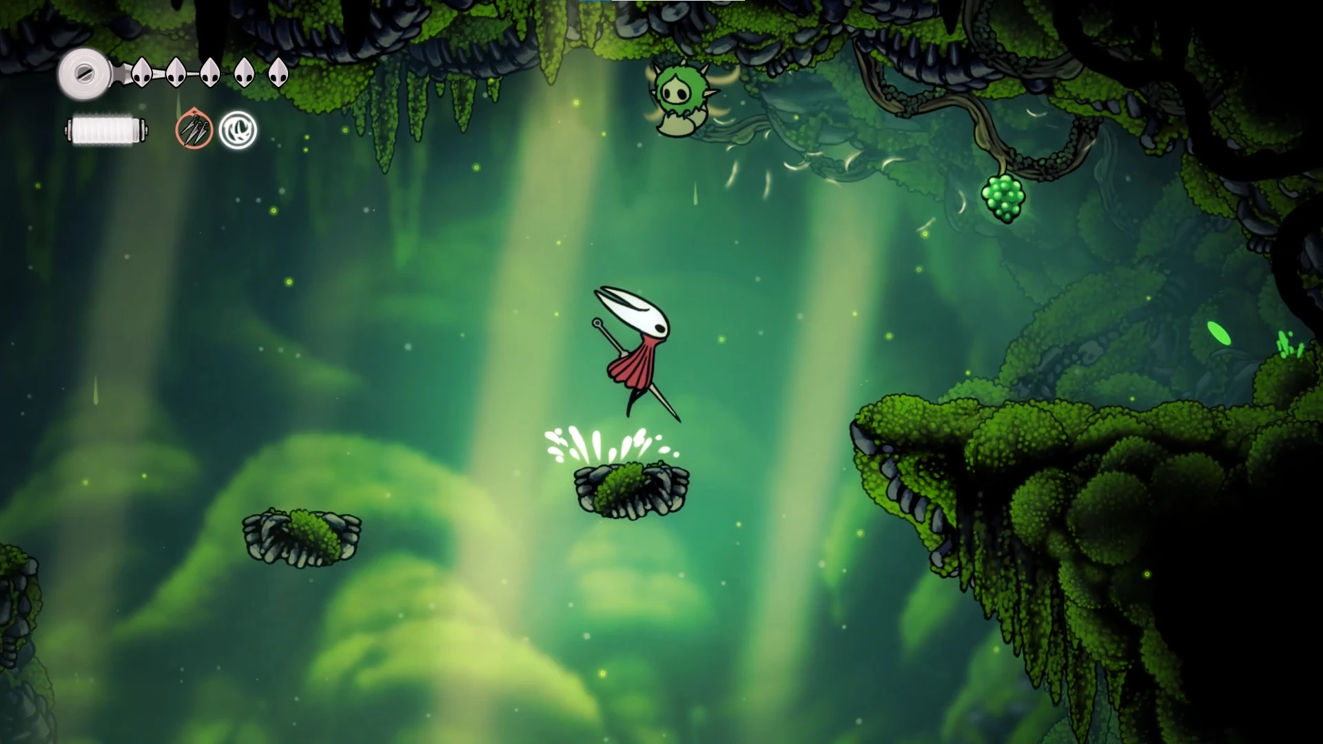 シルクソング_果実の採集_苔の洞穴1