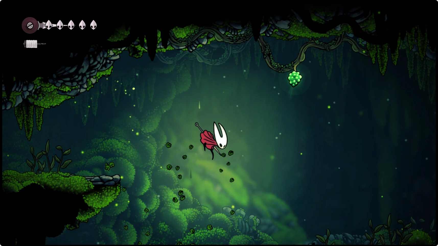 シルクソング_果実の採集_苔の洞穴2