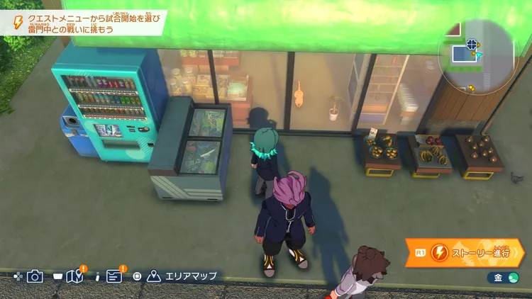 イナイレV_海岸沿いの道に潜む猫_場所_周辺