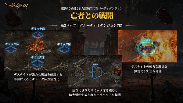 リネージュM_パーティダンジョンリニューアル3