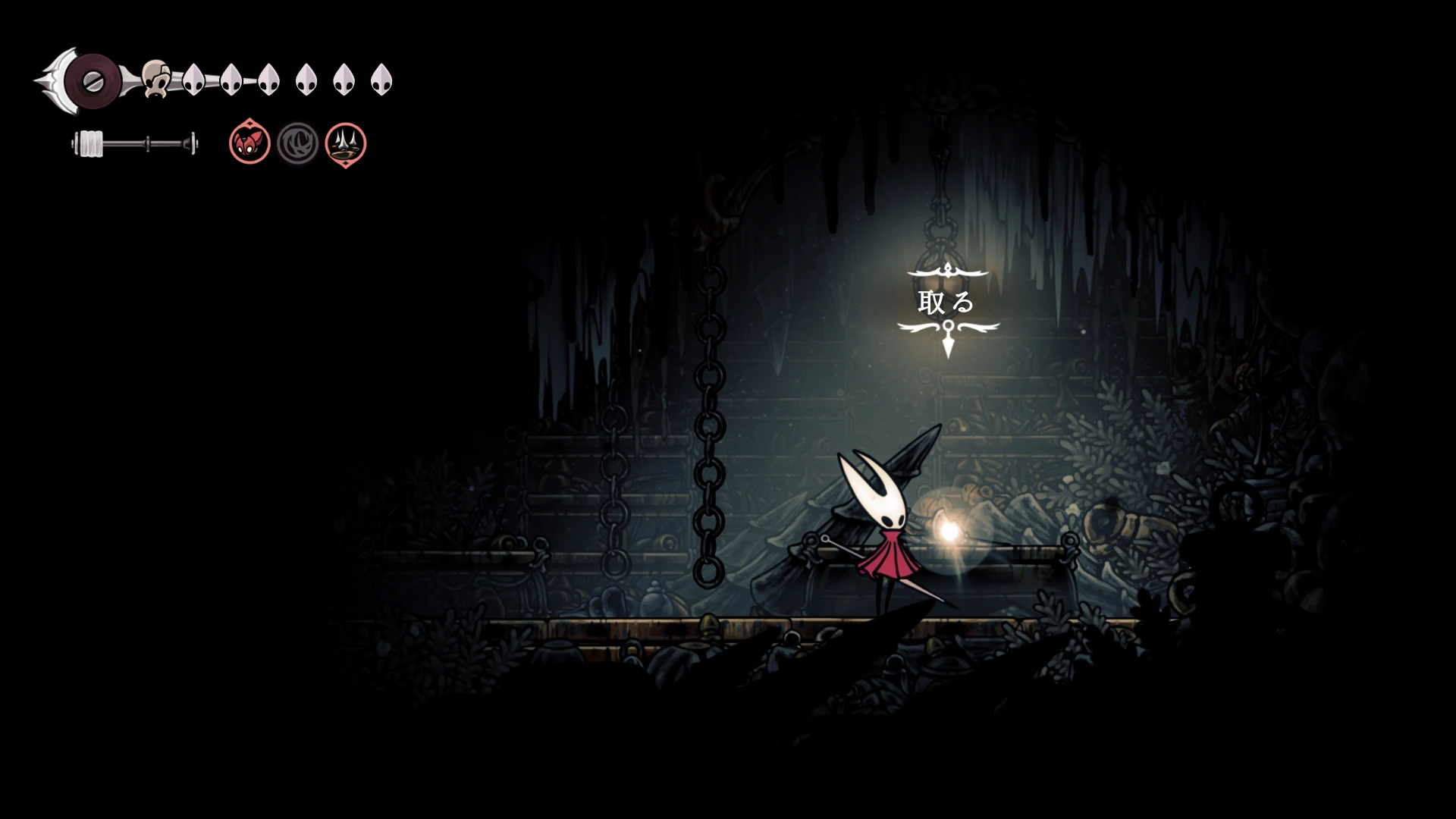 シルクソング_採掘者のドリル_周辺