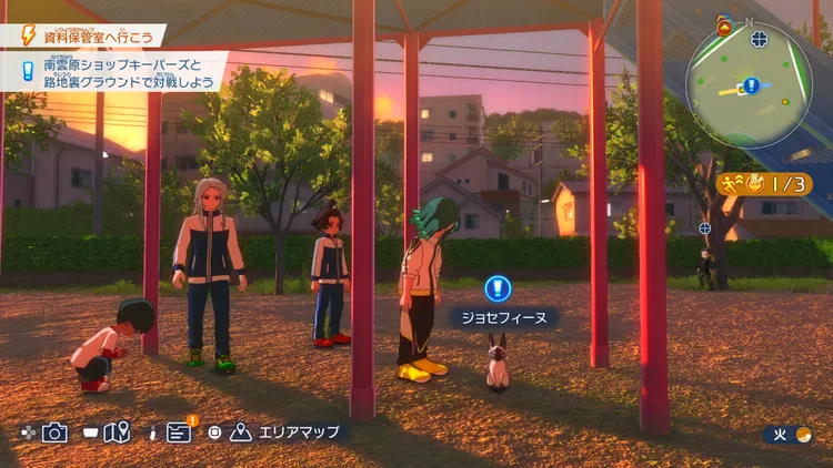 イナイレV_ジョセフィーヌのエレガントな散歩3_発生場所_周辺