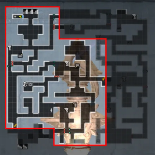 ダフネ_オススメ周回場所_3丁目マップ