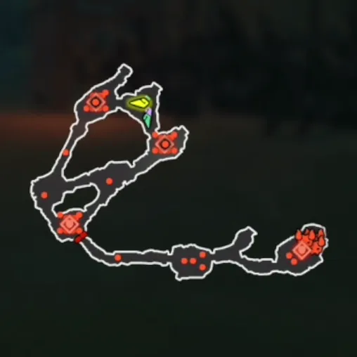 ゼルダ無双封印戦記_マップ_危険種討伐ククジャ谷