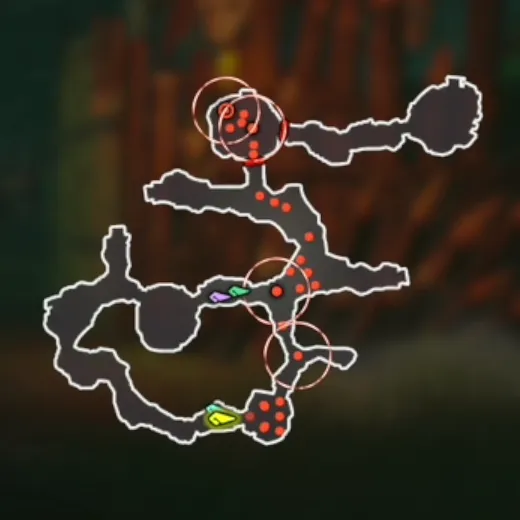 ゼルダ無双封印戦記_マップ_危険種討伐タモ沼