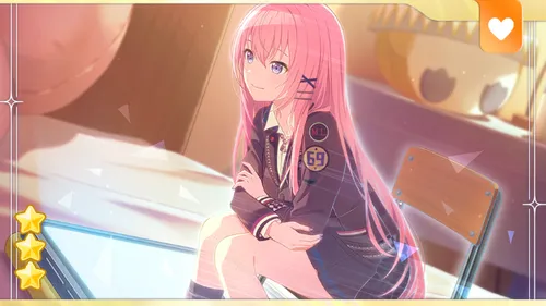 プロセカ_目を伏すあなたのそばに_巡音ルカ_特訓前