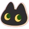 黒猫クッキー_アイコン_ステラソラ