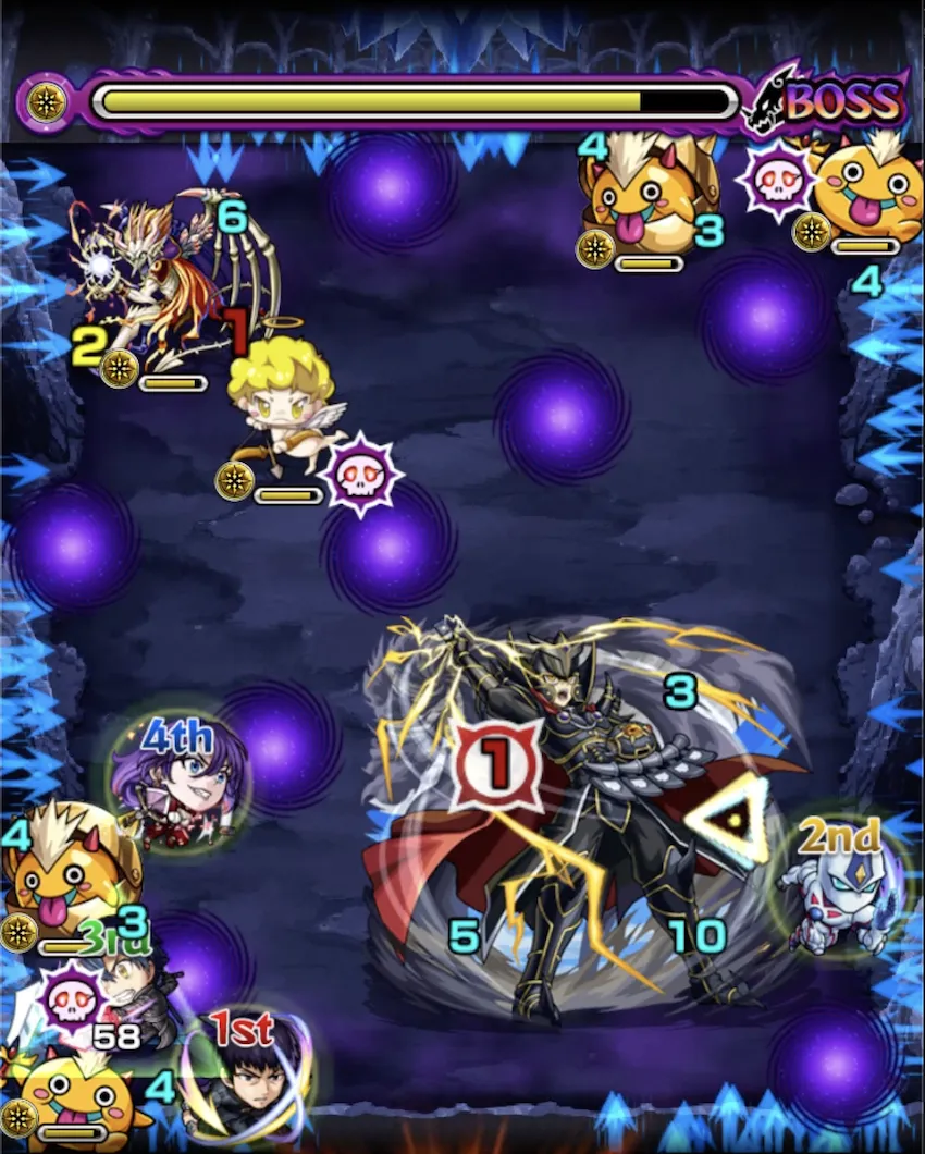 モンスト_超究極覇王十代_ボス３