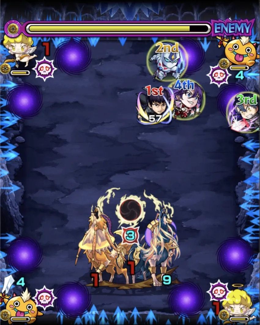 モンスト_超究極覇王十代_ステージ２