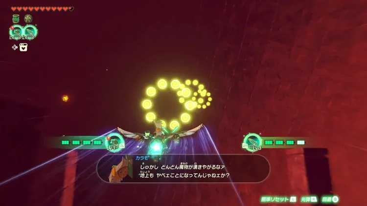 ゼルダ無双封印戦記_コログ_赤き月の下で2