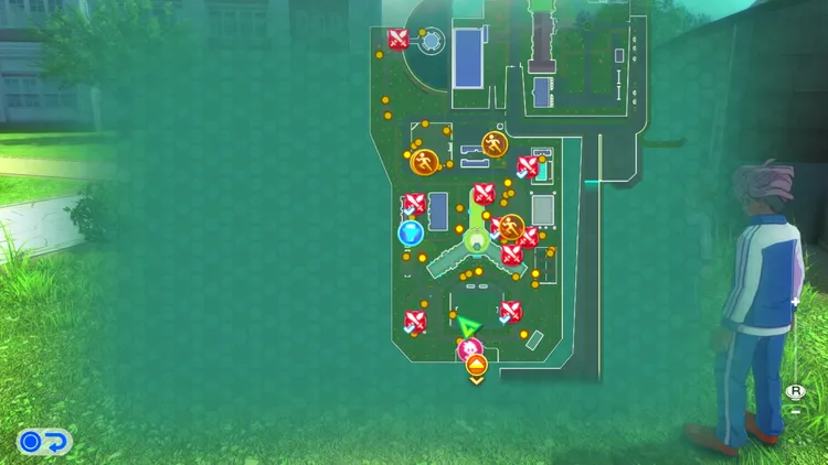 イナイレV_ぼくの女神_発生場所_マップ