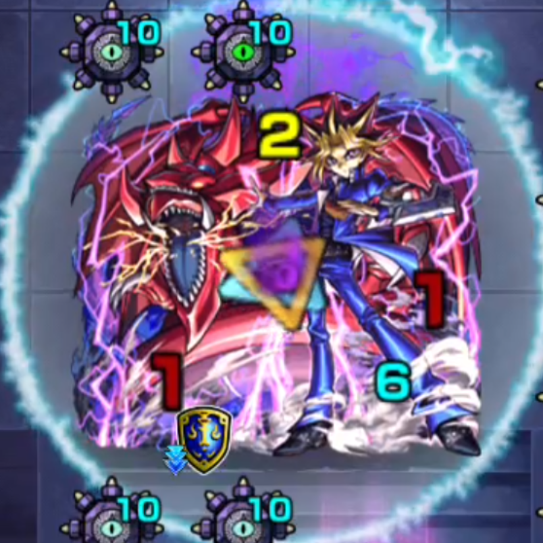 モンスト_闇遊戯マルチレイヤガード