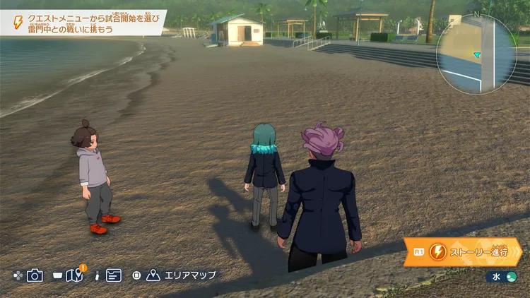 イナイレV_すなはマニア_場所_マップ