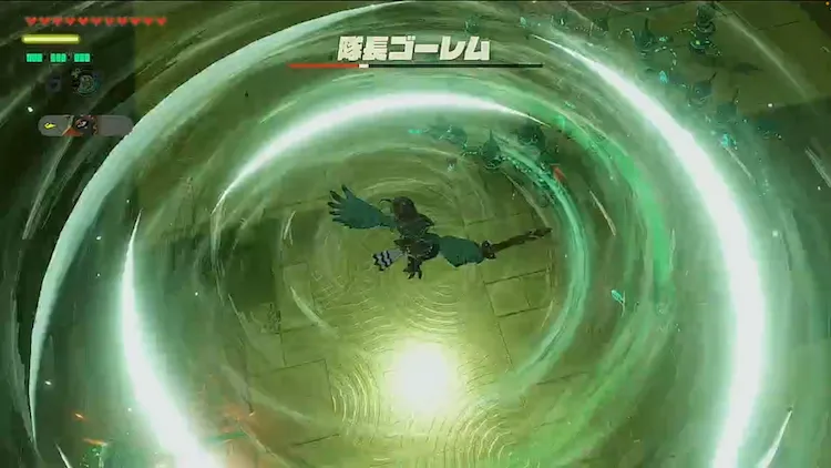 ゼルダ無双封印戦記_ギザード空中