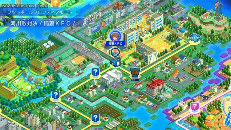 イナイレV_河川敷対決!稲妻KFC!_バナー