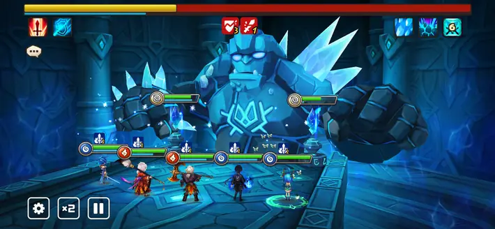 サマナーズウォー_バトル画面