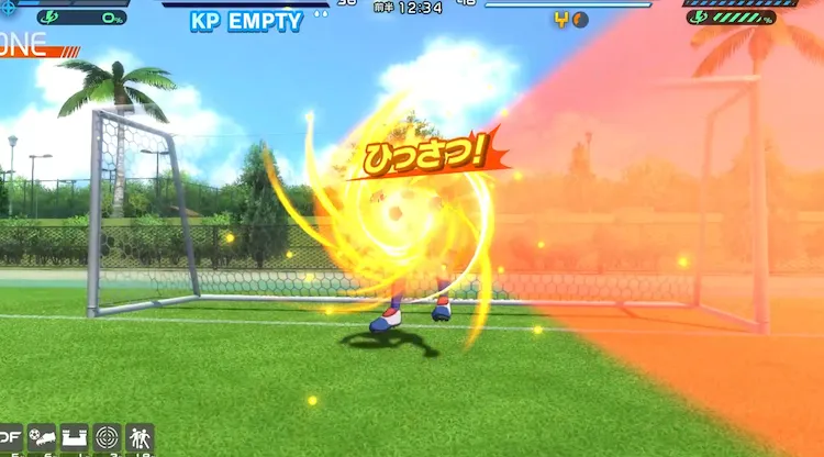 イナイレV_必殺発動時のテンション消費50%軽減