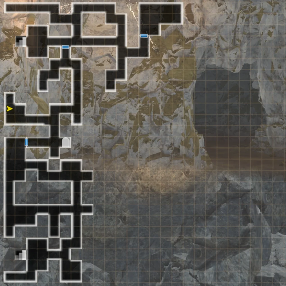 魔女の洞窟1_イスベルクのマップと行き方_ダフネ