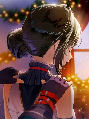 白猫_アイシャ_杖_クリスマス_覚醒絵