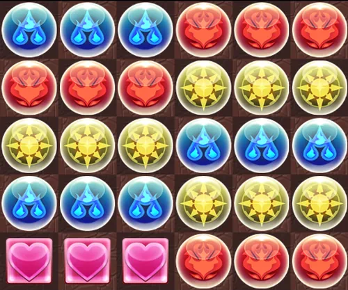 パズドラ検定Lv.8組み方1_パズドラ