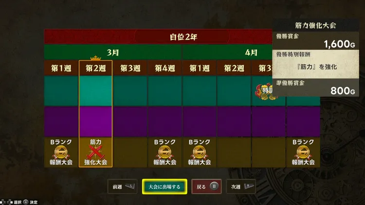 マモンキング_序盤育成_強化大会