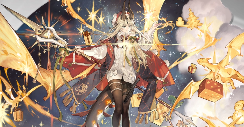 アークナイツ_焔影リード_闪焰之夜