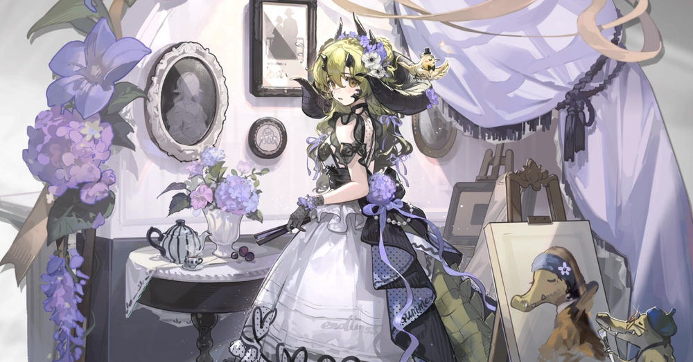 アークナイツ_エステル_花冕圆舞曲