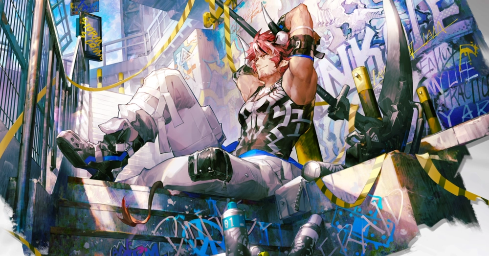 アークナイツ_ヒューマス_烈阳街景