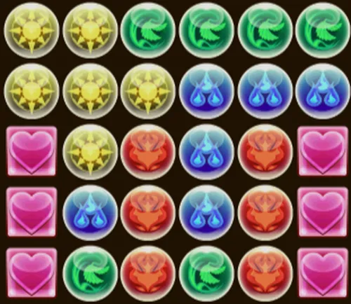 正月フィリスパズル組み方例②_パズドラ