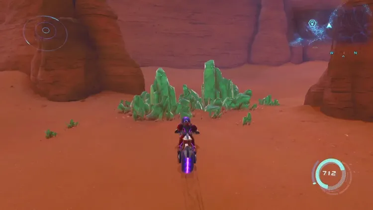 メトロイドプライム4_序盤_グリーンクリスタル