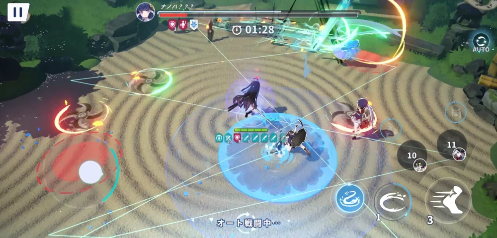 2個目のスキル中は走り回る_頂上決戦_ステラソラ