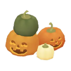 ハロウィンのかぼちゃセット_アイコン