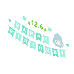 バースデーガーランド（雫）_アイコン