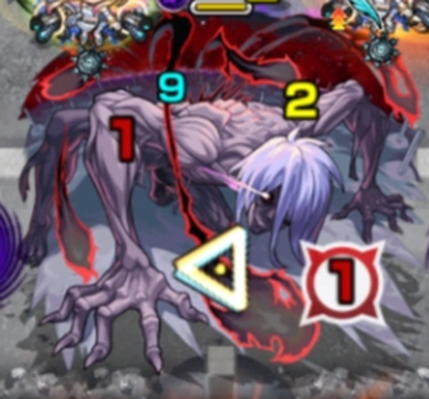 モンスト_ノーウェアクレッシェンドアタック