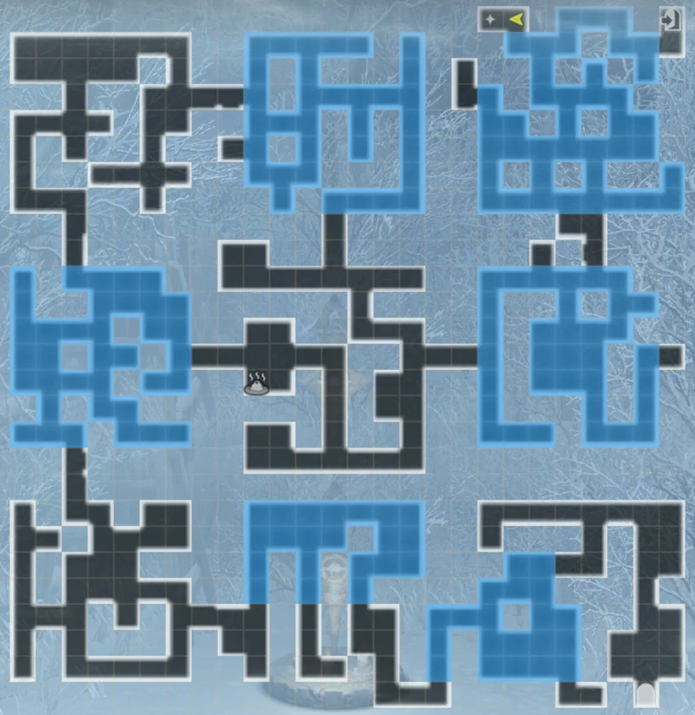 行程1雪路のはじまり_イスベルク_ダフネ