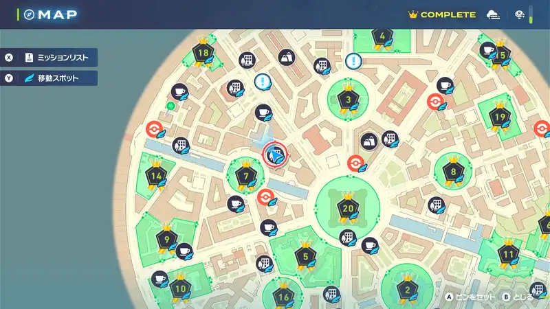 ポケモンZA_プロジェクトコード：Ｍ_マップ画像