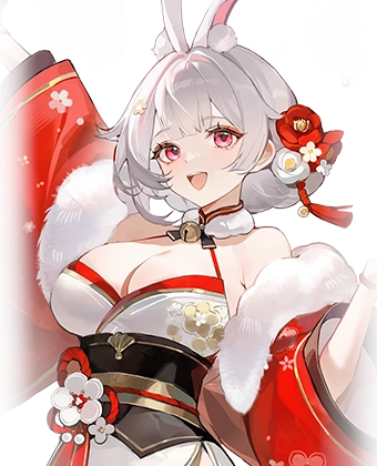 春風に舞う福兎・URレベッカ_百花ランブル