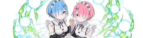 レム&ラムカットイン_パズドラ