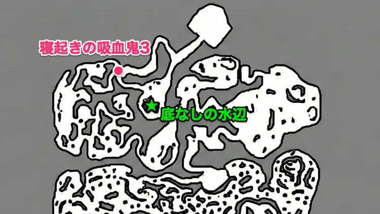 コードヴェイン_寝起きの吸血鬼3_マップ画像