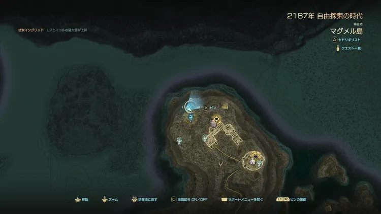 コードヴェイン_友人からの依頼：ジョゼ_マップ画像