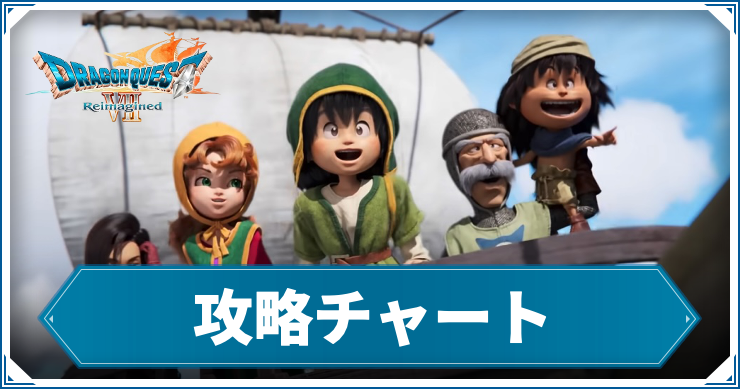 【ドラクエ7リメイク】攻略チャート一覧【ドラゴンクエスト7 リイマジンド】