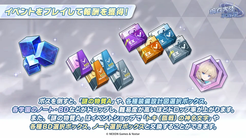鋼鉄大陸攻略戦の報酬_鋼鉄大陸攻略戦はどう進めるべき？｜レイドイベント_ブルアカ