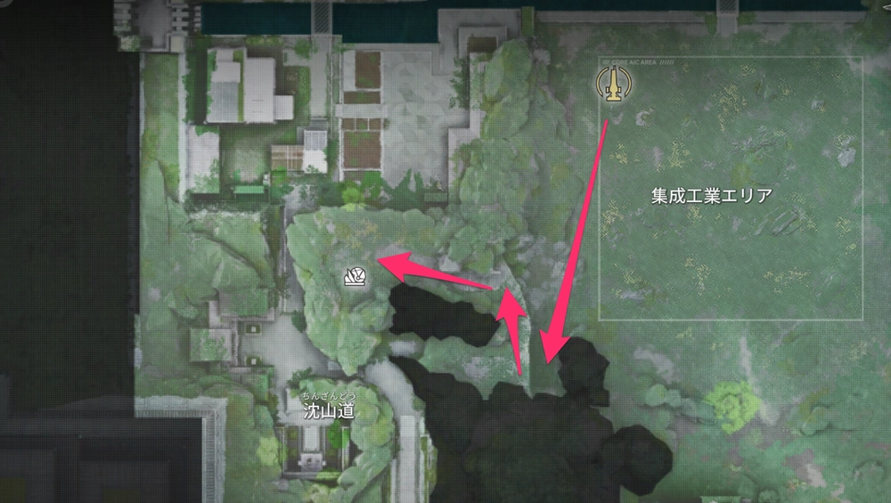 エンドフィールド_武陵石の行き方