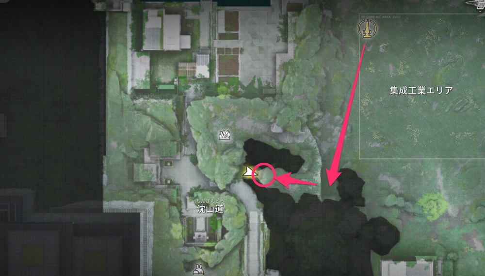 エンドフィールド_武陵石の行き方_3