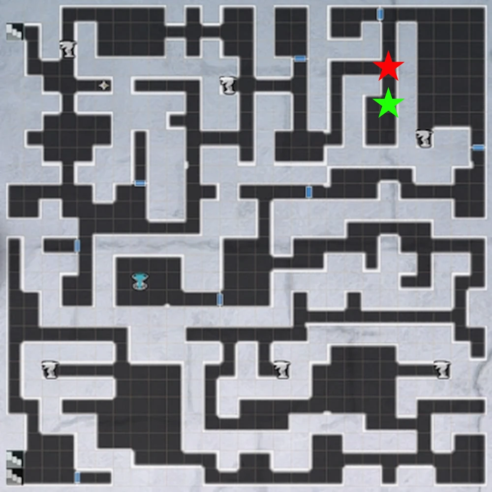 怯えた侍女ドリスがいる場所まで移動_使用人と荷物の回収の攻略と進め方_ダフネ