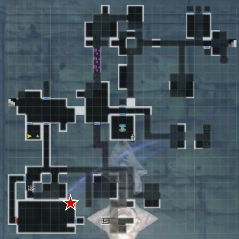 ダフネ_大太刀クエスト_MAP_1