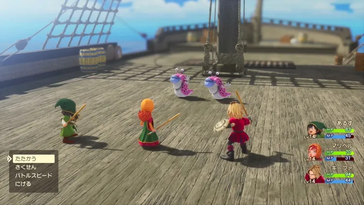 ドラクエ7R_レベル上げ_海