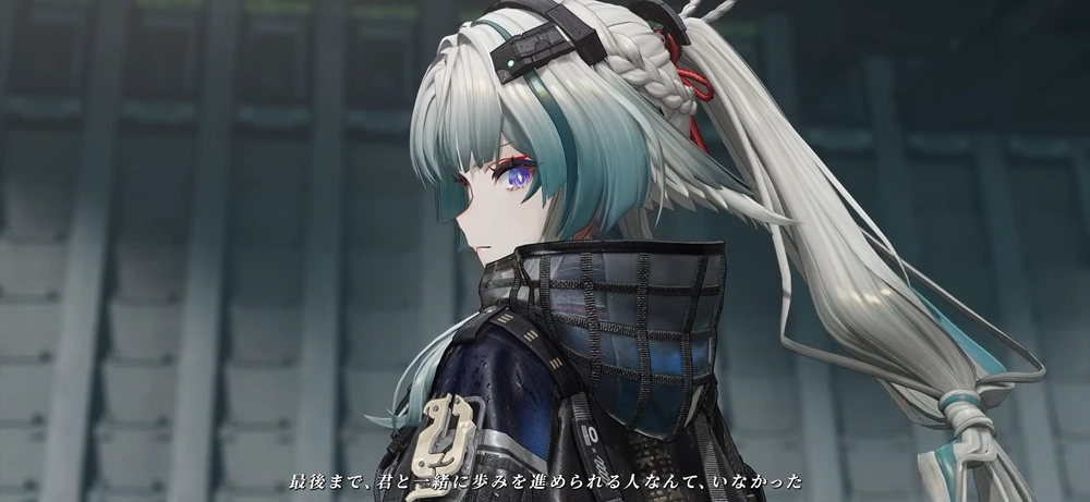 エンドフィールド_名称不明の白髪の女性